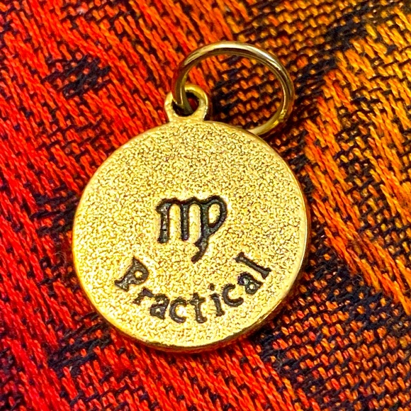 5/$10❤️❤️❤️NEW Brass VIRGO-Practical Charm - Picture 2 of 3